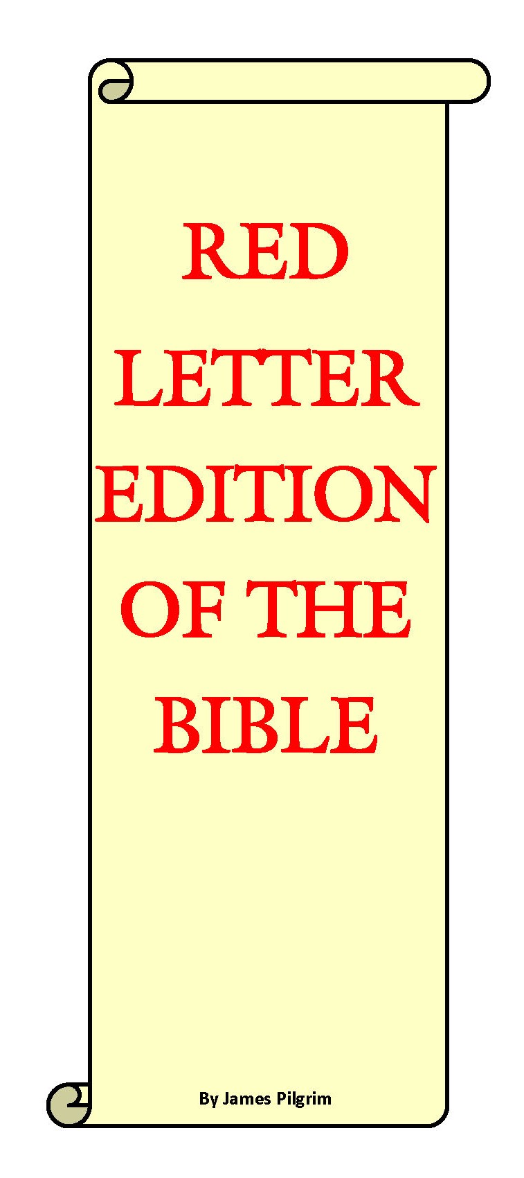 Red Letters In Bible Red Letter Only Bible